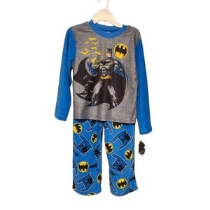 Batman Boys Pajama Set - Blue and Black NWT RV $46 Size 10